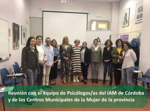 Reunión con equipo de psicólogos del IAM Córdoba