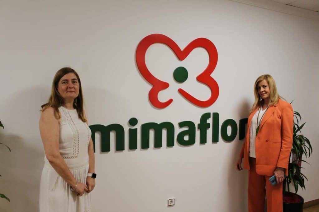 Corazón Andaluz en Primaflor - Mimaflor. Foto de la visita de Rosario Alarcón