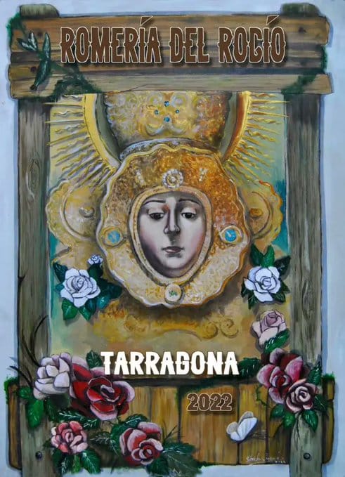 Día del Rocío de la Casa de Andalucía en Tarragona. Cartel