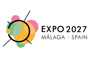 Expo 2027 en Málaga. Logo de la candidatura