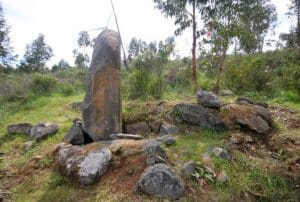 Menhires milenarios en Huelva