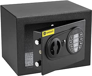 HomeSafe HV17E Caja fuerte Electrónica. Imagen del producto en Amazon