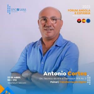 Toni Cortés. Creador de la metodología de fútbol, Foto del director técnico de la AFA