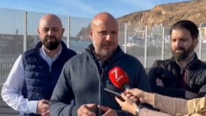 La pesca de arrastre andaluza va al paro por la reducción impuesta por la UE. Rodrigo Alonso, portavoz adjunto en el Parlamento de Andalucía.