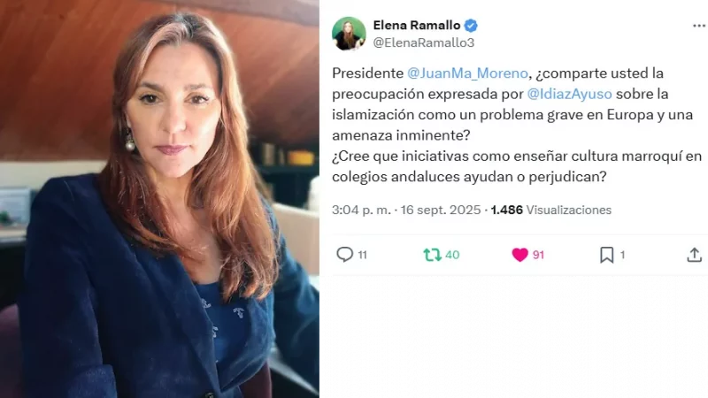 Preguntan sobre la islamización a Juanma Moreno