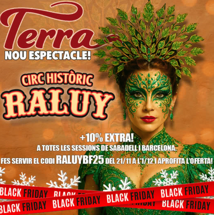 Black Friday en el circo: una tradición que abre la puerta a la ilusión