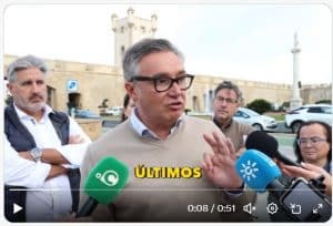 CHARE en Andalucía. Manuel Gavira en el Parlamento de Andalucía.