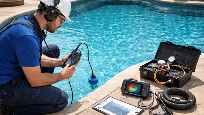 Detectar el problema de una piscina antes de romper nada, la verdadera labor profesional