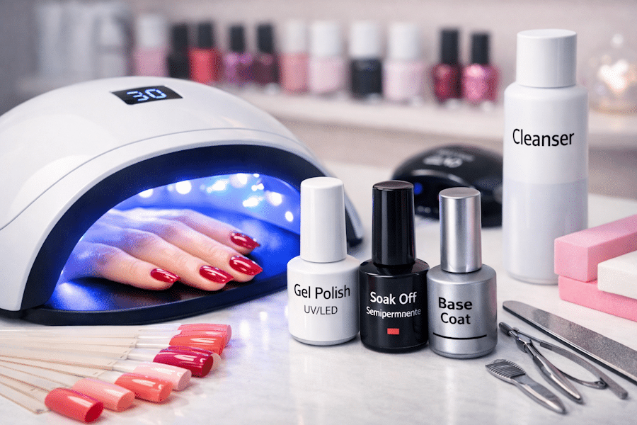 La importancia de la lámpara UV en la manicura duradera