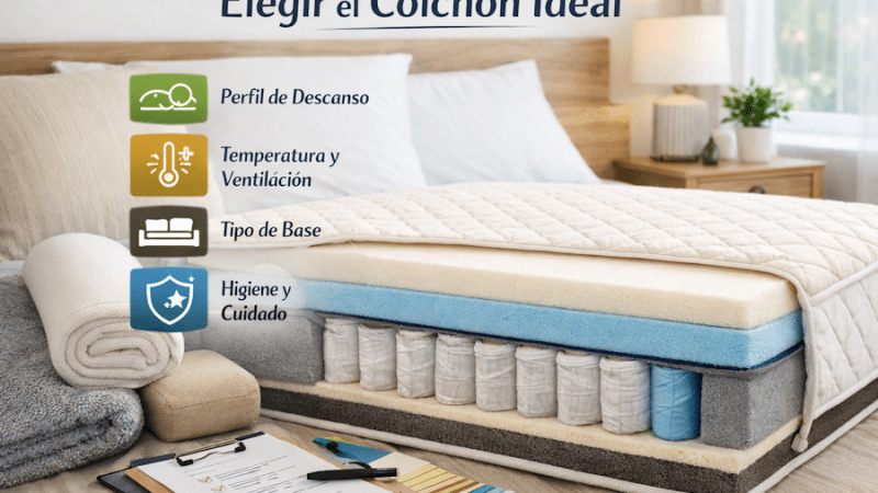 Colchones: análisis integral para elegir el sistema de descanso más adecuado