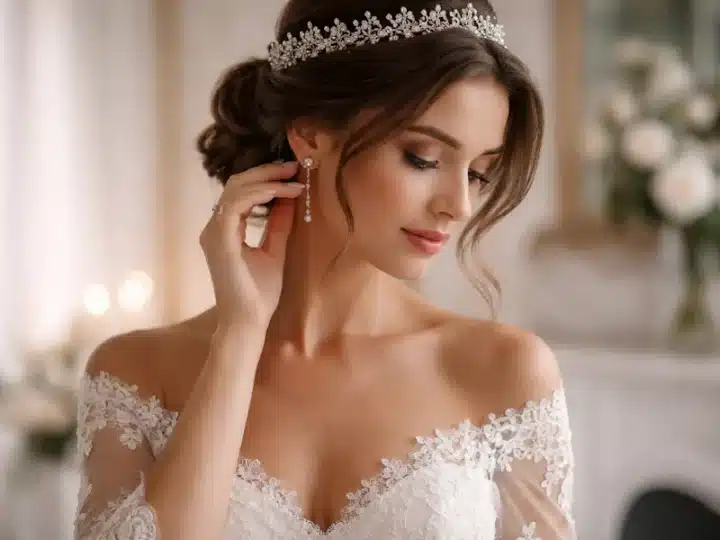 Las novias de hoy apuestan por piezas discretas que marcan el conjunto