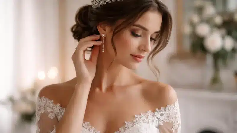 Las novias de hoy apuestan por piezas discretas que marcan el conjunto