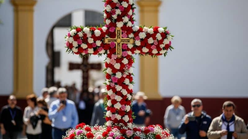 Cordoue se pare de ses plus beaux atours pour la fête des Croix de Mai, entre ferveur populaire et obstacles bureaucratiques.