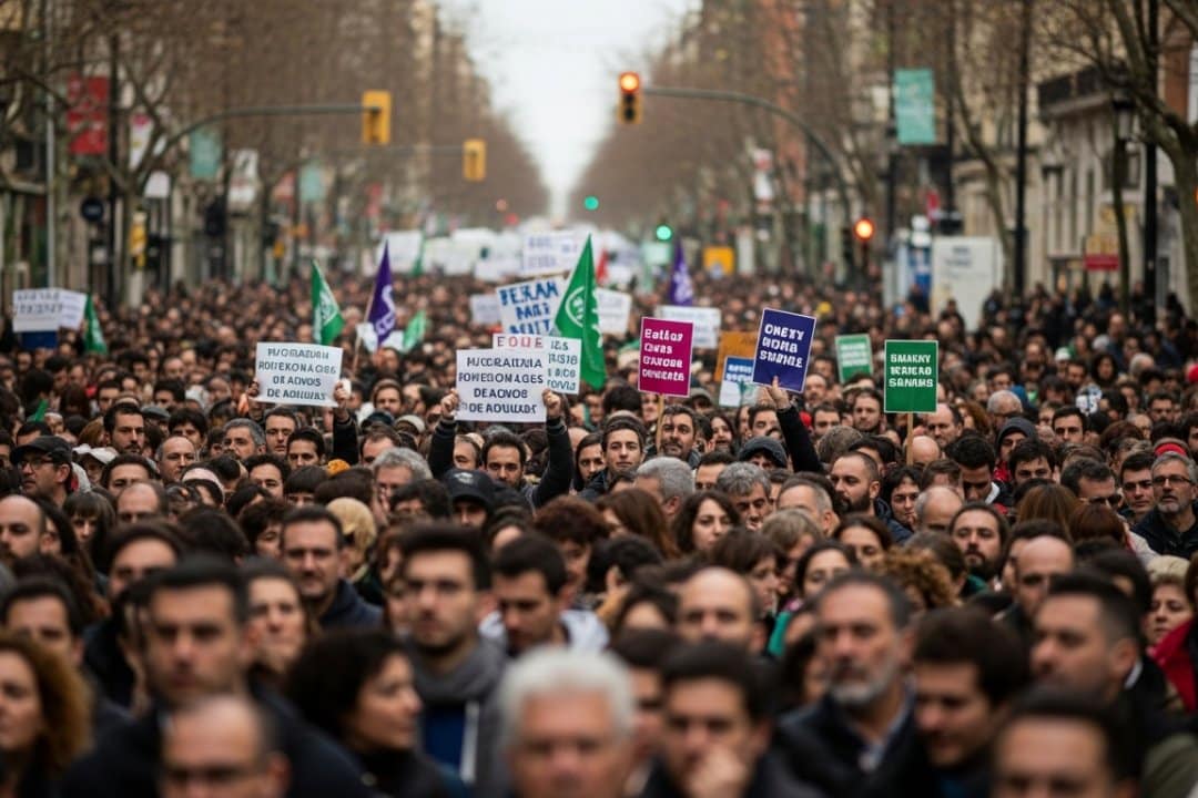 El clamor en las calles contra el desastre de la sanidad andaluza señala a Moreno y Montero