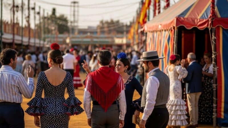 La Feria de Sevilla como escenario político: VOX exige a Juanma Moreno la «prioridad nacional» para los andaluces