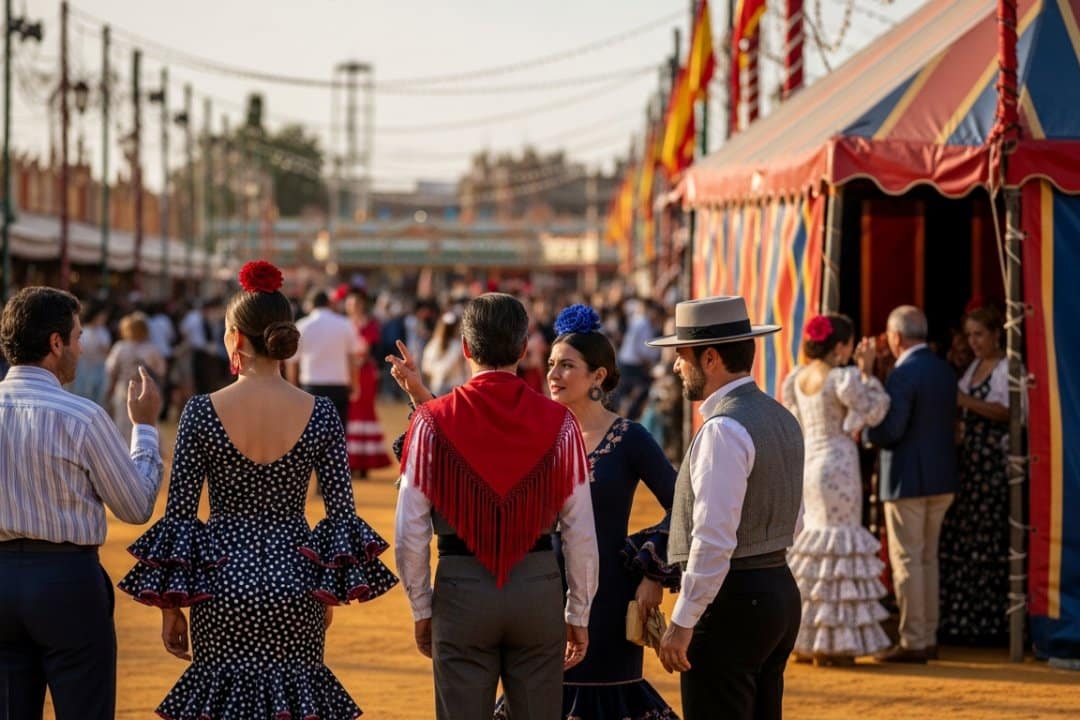 La Feria de Sevilla como escenario político: VOX exige a Juanma Moreno la «prioridad nacional» para los andaluces