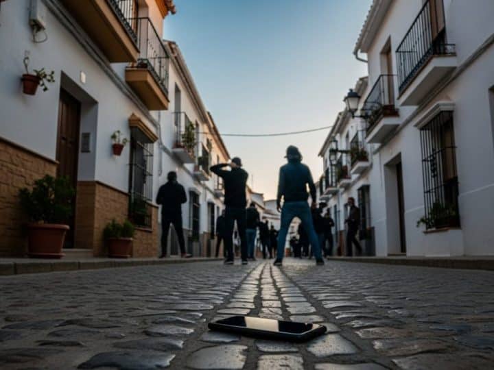Tensión en Cantillana: Cómo el robo de un móvil desató una espiral de violencia con un herido y un detenido