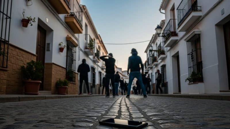 Tensión en Cantillana: Cómo el robo de un móvil desató una espiral de violencia con un herido y un detenido