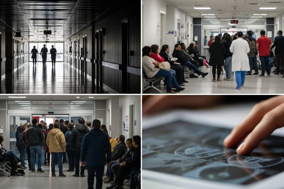 VOX denuncia la fuga de 500 médicos al año mientras Moreno «importa pacientes» con su inacción