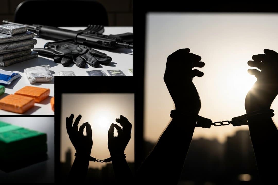 La creciente inseguridad en Andalucía: desarticulan una red de narcotráfico con 17 detenidos y armas de guerra