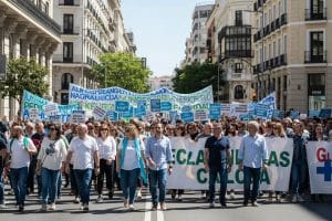La sanidad andaluza vuelve a la calle: crecen las protestas ante la gestión de Moreno