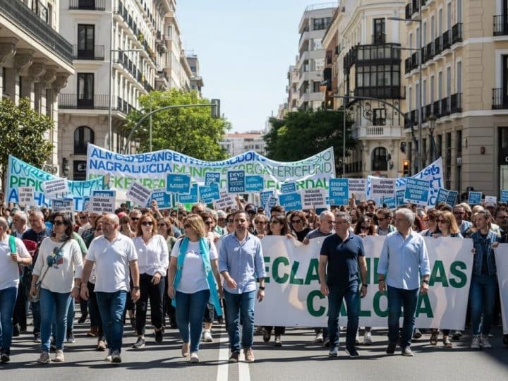 La sanidad andaluza vuelve a la calle: crecen las protestas ante la gestión de Moreno