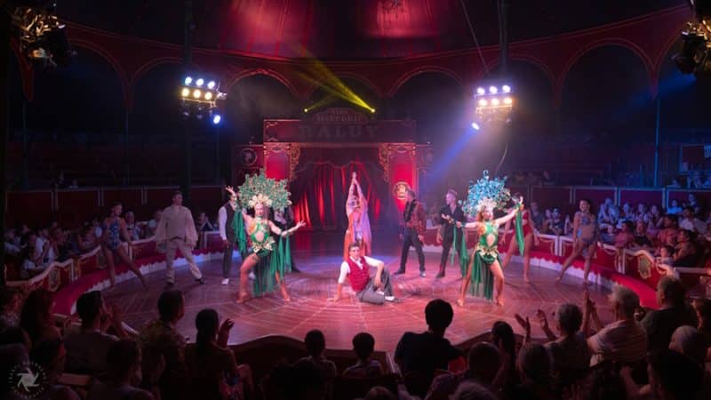 El Circo Raluy, considerado el mejor circo de España por su historia, sus premios y su espectáculo Terra