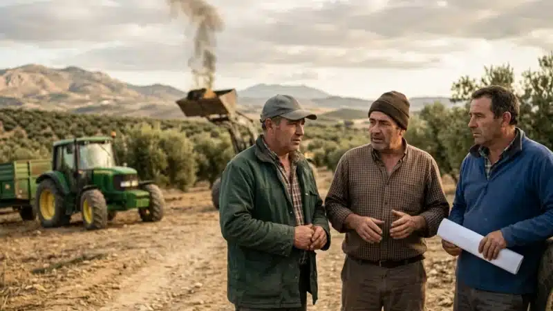 El campo andaluz estalla: convoca movilizaciones ante la asfixia de precios, costes y la nueva PAC