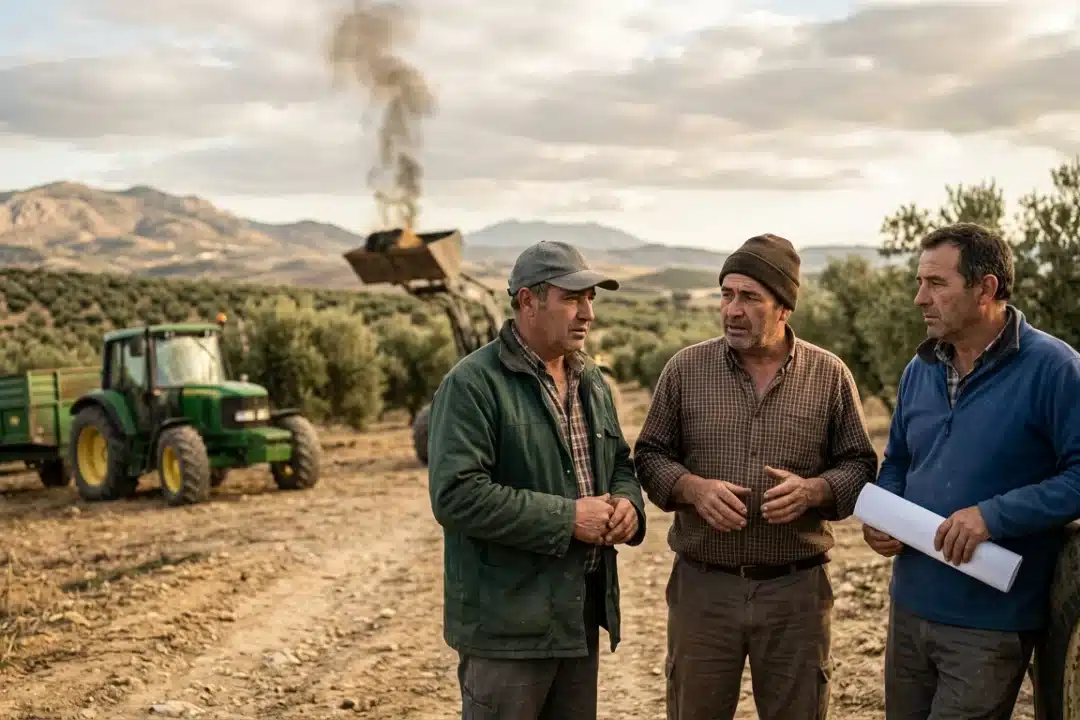 El campo andaluz estalla: convoca movilizaciones ante la asfixia de precios, costes y la nueva PAC