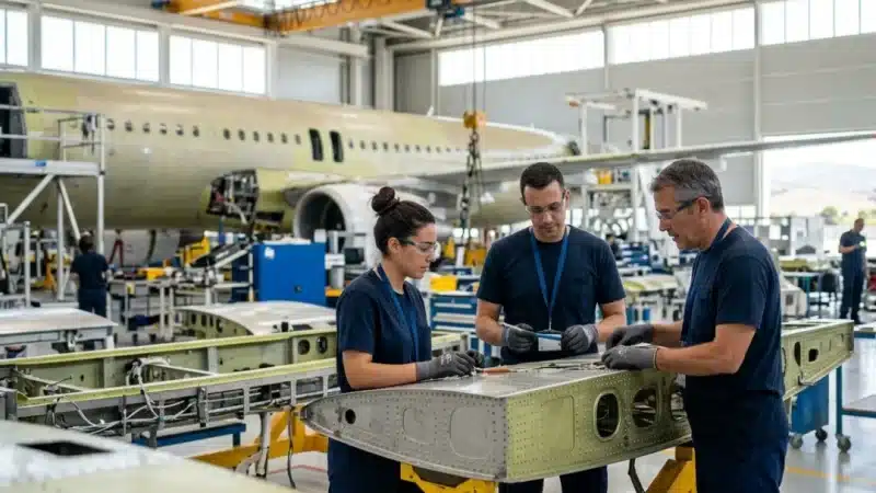 La industria de Andalucía se afianza: el acuerdo en Airbus garantiza la paz social y la carga de trabajo