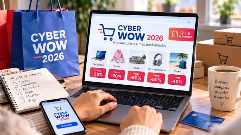 Cyber Wow 2026: fechas, ofertas y evolución de las compras online en Perú