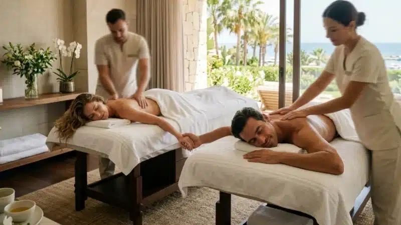 Mejor masajista en Marbella: masajes en pareja para una experiencia romántica