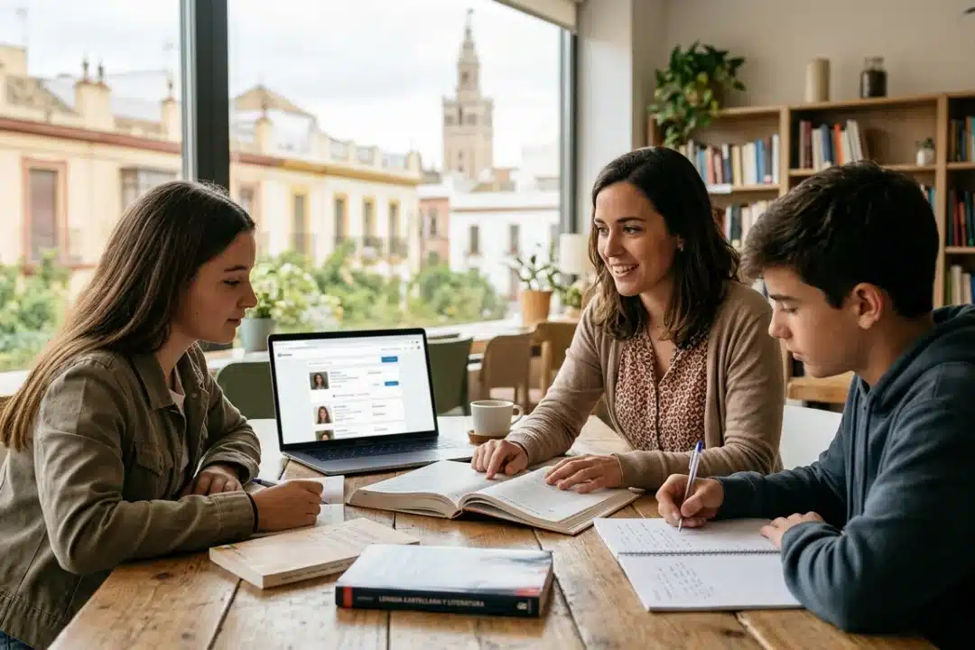 Nace un directorio de profesores particulares de letras en Sevilla para ESO, Bachillerato y la PAU