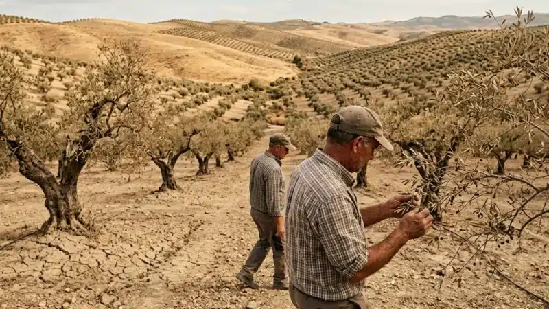 Vox exige un plan de choque inmediato para rescatar al olivar andaluz de la asfixia
